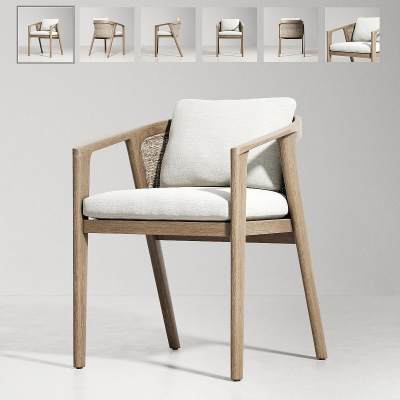 RH  MALTA TEAK ARMCHAIR